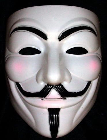 Careta V de Venganza o Anonimus