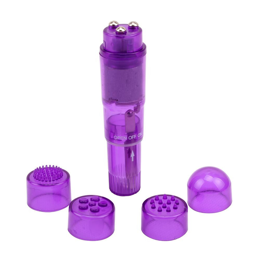 Estimulador vibrador masajeador - THE ULTIMATE MINI-MASSAGER Purple - Chisa