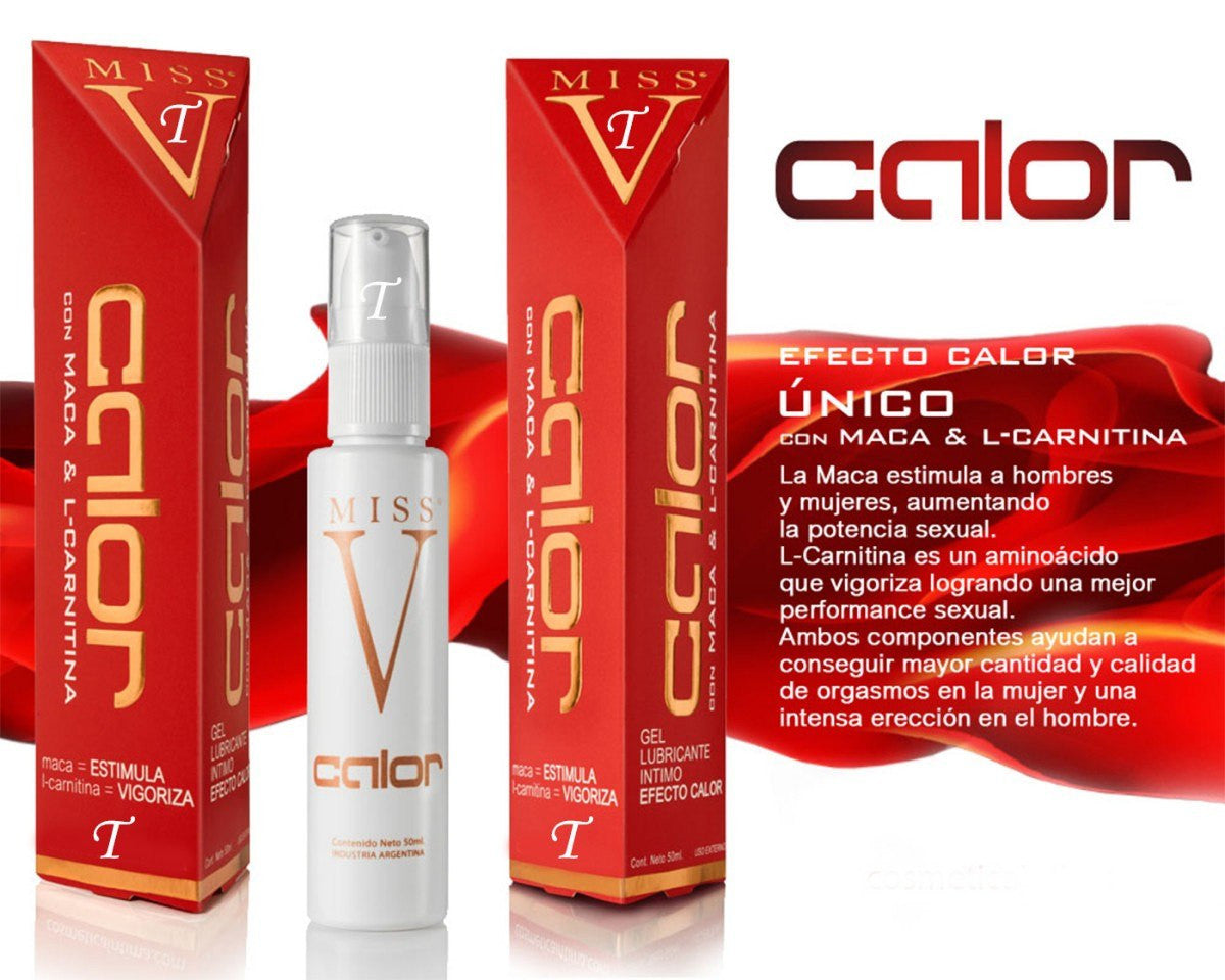 Lubricante efecto calor - Miss V 50ml