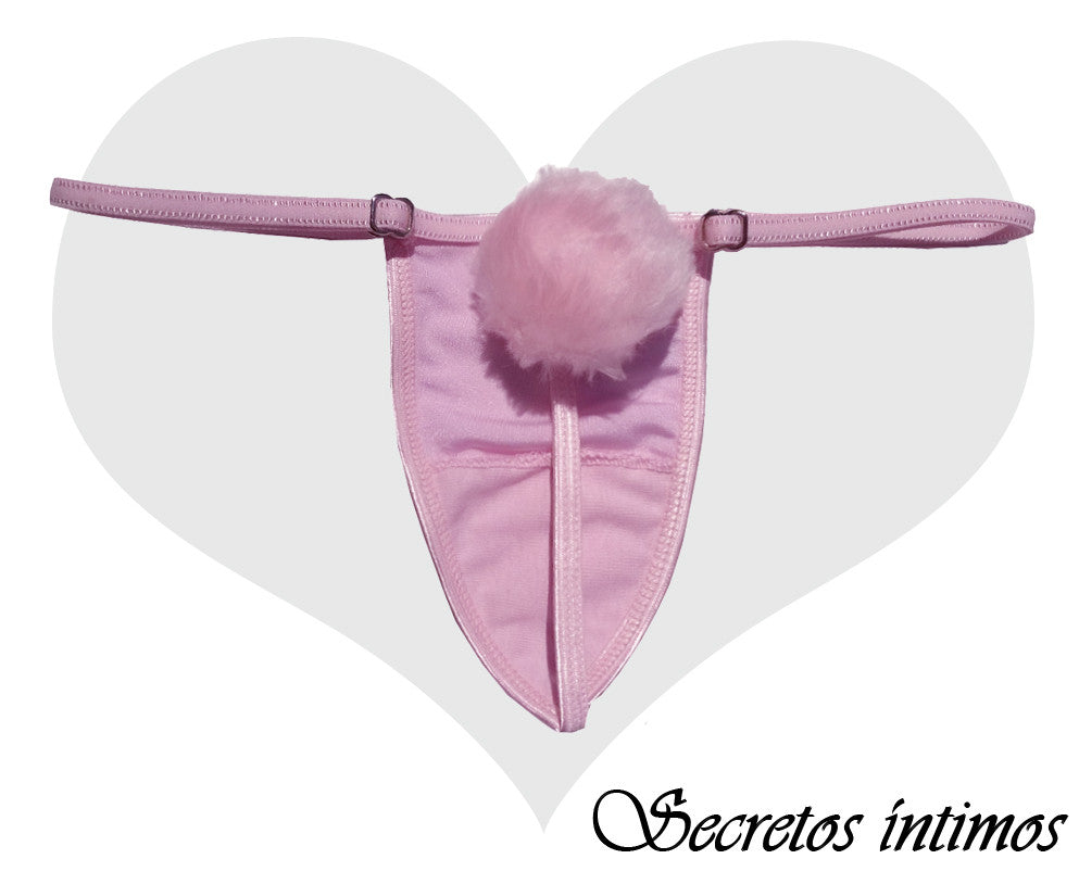 Hilo dental con pompon - varios colores