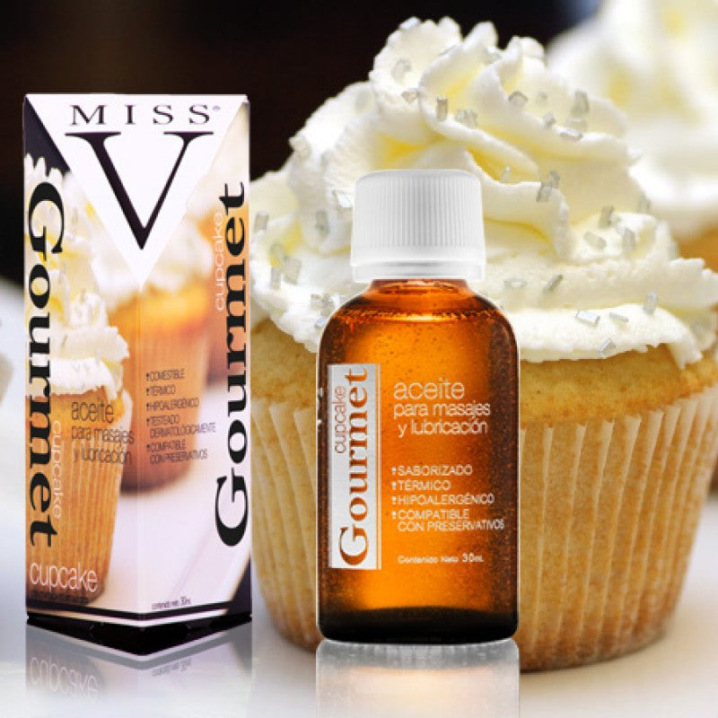 Aceite para Masajes sabor Cupcake -  30ml - Miss V