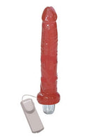 Estimulador vibrador anal pene jelly 16 x 2cm