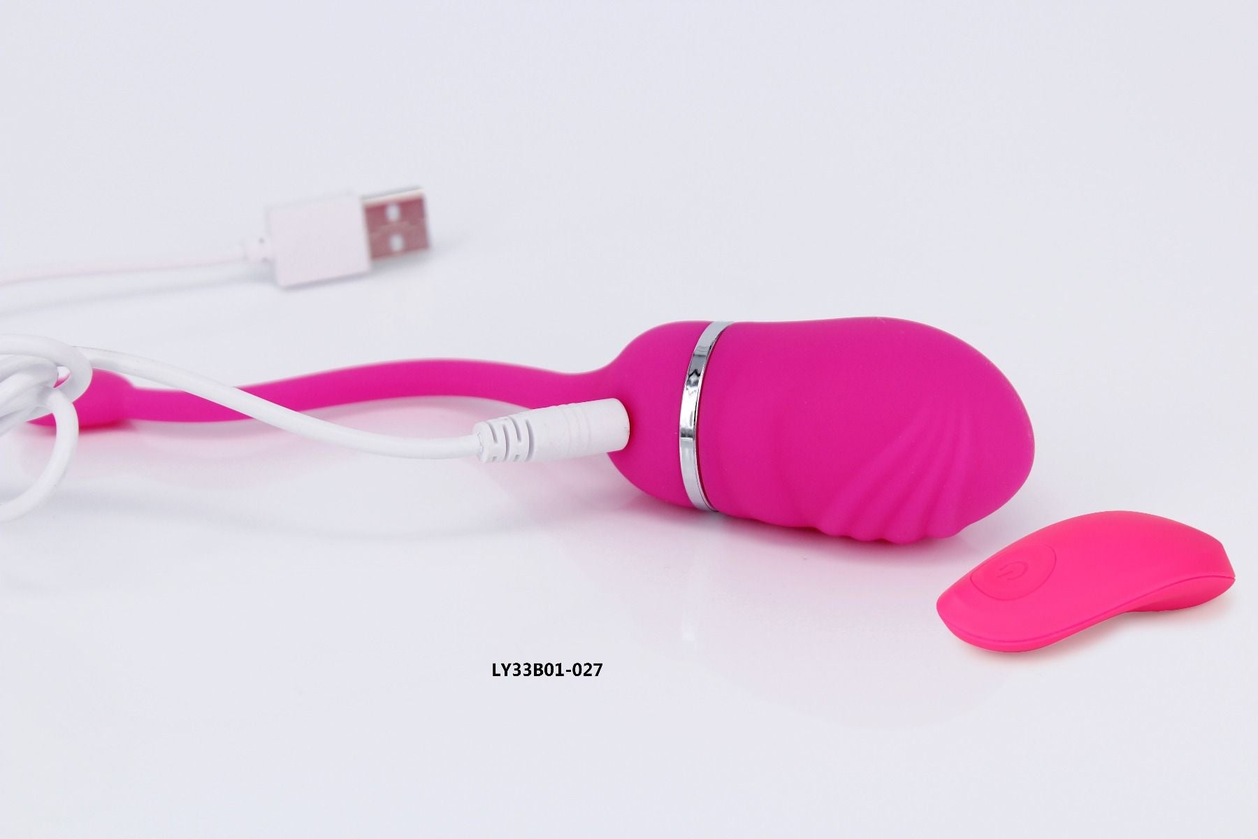 Estimulador vaginal recargable con control remoto Lyla tipo Lush color rosa - ST Toys -