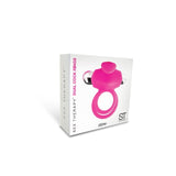 Anillo rosa de silicona para pene - Recargable  - ST Toys -