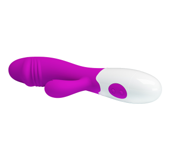 Consolador con doble estimulacion 19 x 3 cm - Snappy - Pretty Love