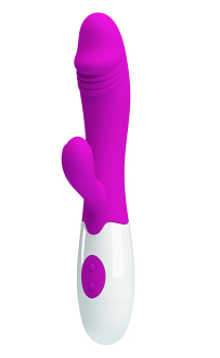Consolador con doble estimulacion 19 x 3 cm - Snappy - Pretty Love - Buttman Sexshop en Tucuman
