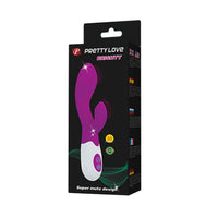 Consolador con doble estimulacion 19,5 x 3 cm - Brighty - Pretty Love