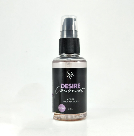 Aceite Para Masajes - Desire Coconut - 60ml - Sexitive