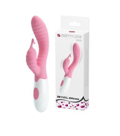 Consolador doble estimulacion - Hyman - 20x3.2 cm - Pretty Love