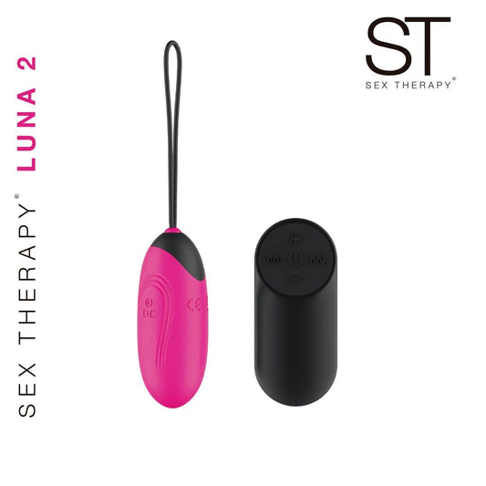 Estimulador recargable con forma de huevito y control remoto - Luna 2 - ST Toys - Buttman Sexshop en Tucuman