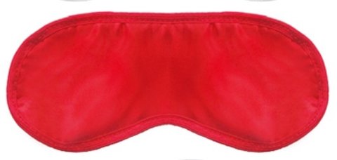 Antifaz de raso rojo