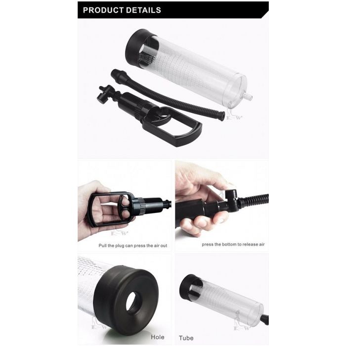 Bomba para pene con vibrador - ST Toys