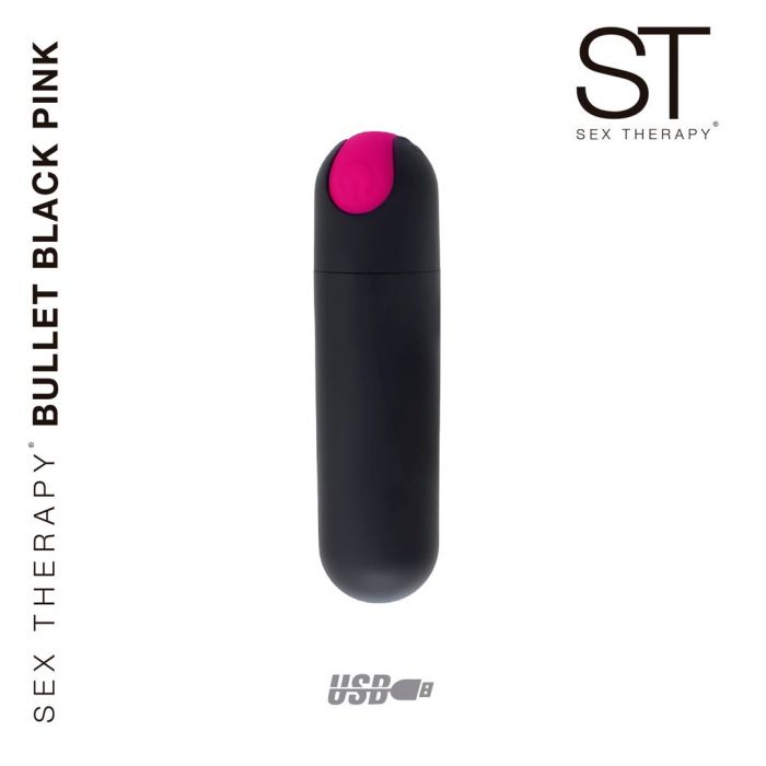 Bala estimulador de clitoris - ST Bullet Black Pink