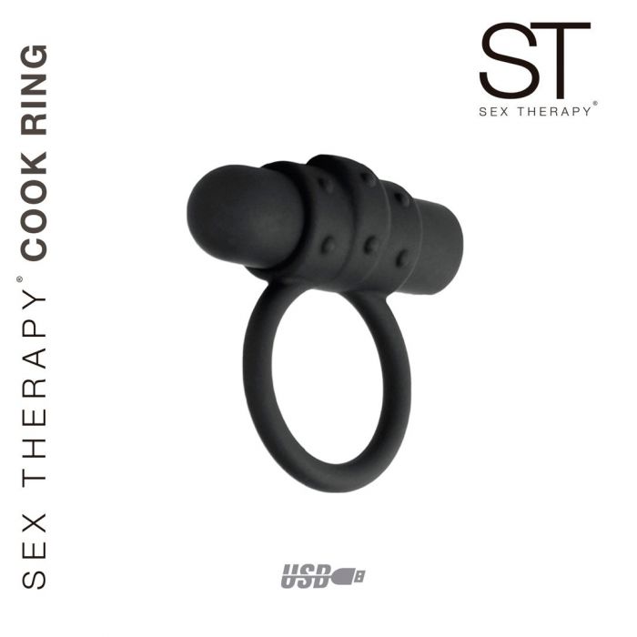 Anillo con vibrador recargable USB - ST Toys