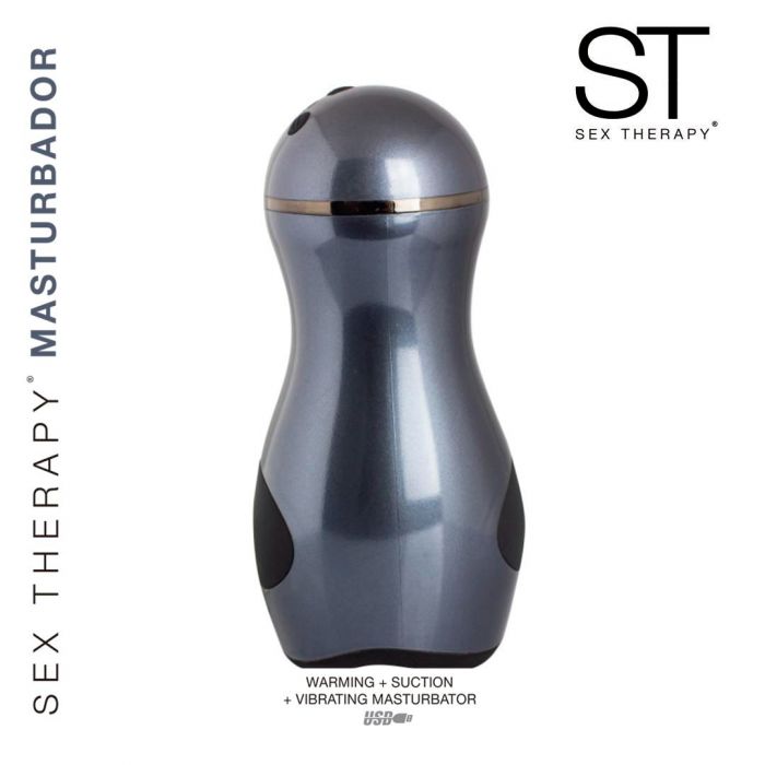 Masturbador con succion, efecto calor y vibracion - ST Toys - Buttman Sexshop en Tucuman