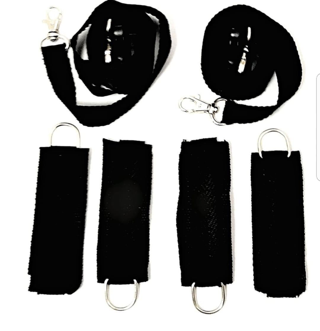 Inmovilizador tobillera y muñecas para cama