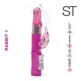 Consolador con rotador y vibrador - Rabbit 1 - ST