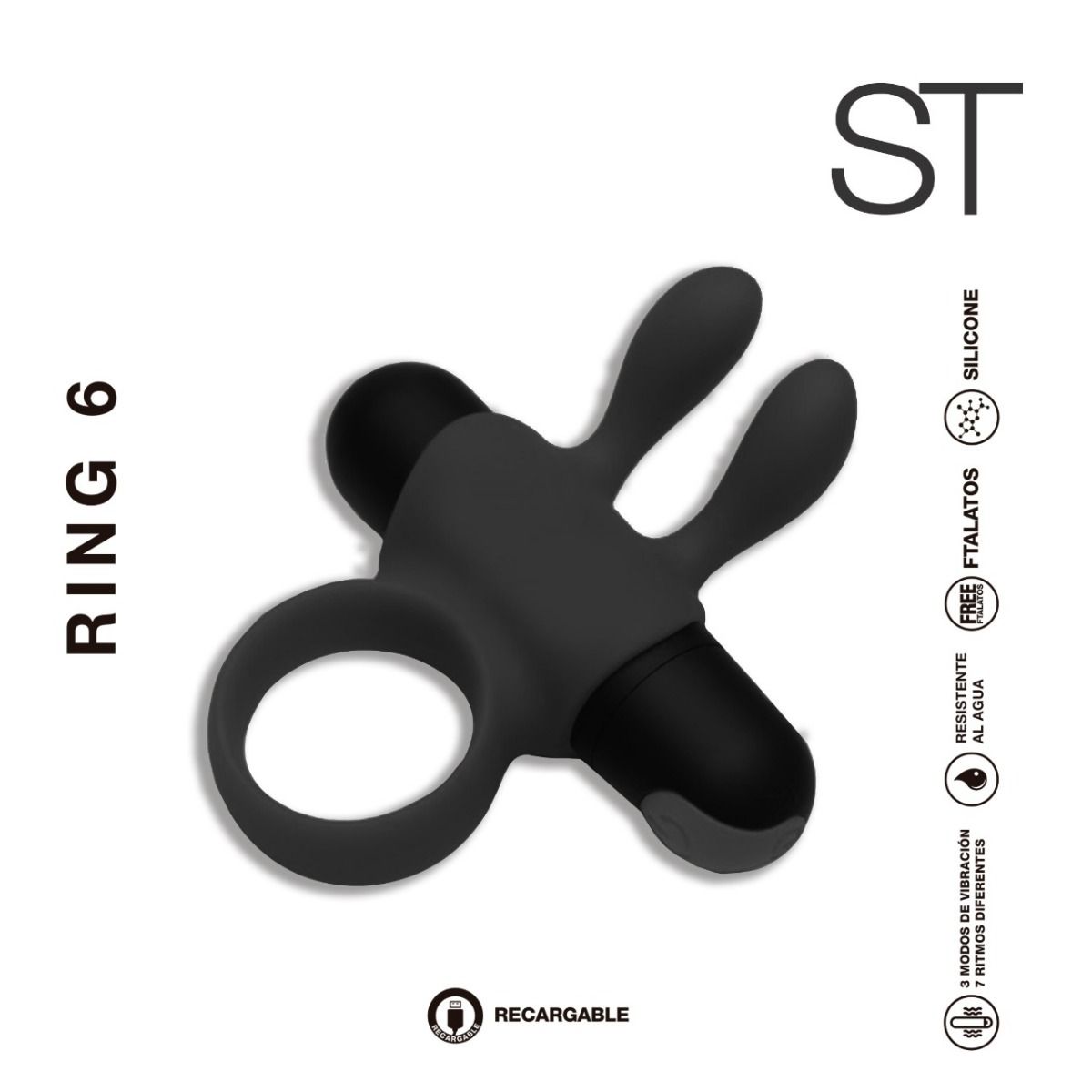 Anillo recargable - Ring 6- ST