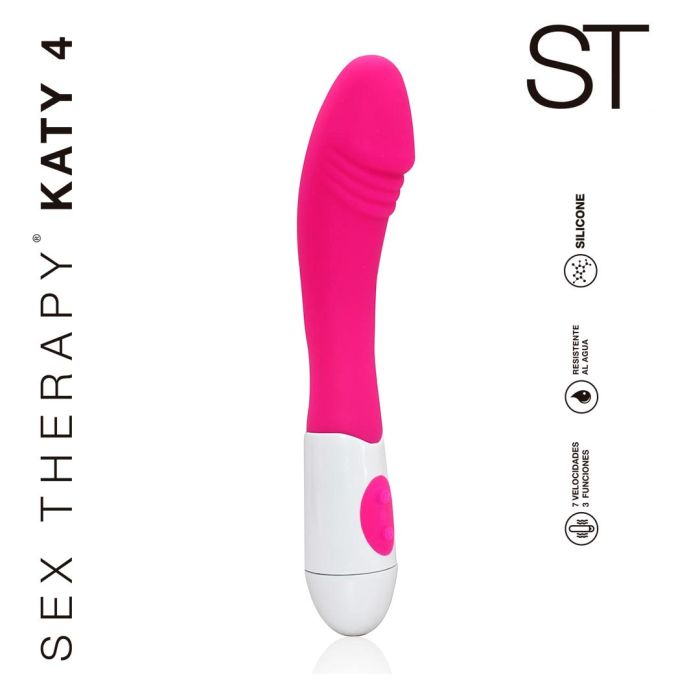 Consolador con vibrador Katy 4 - ST Toys