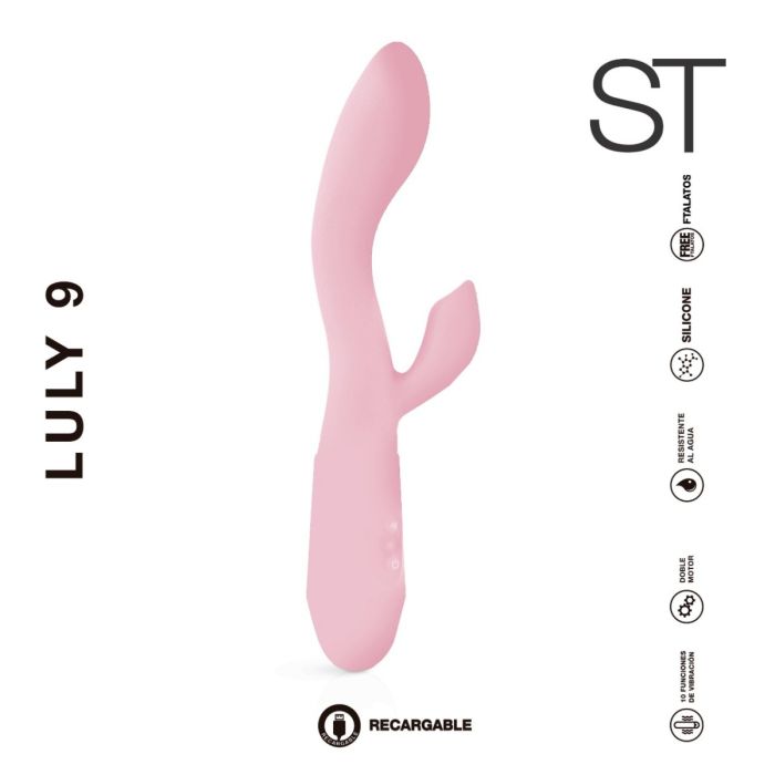 Consolador doble estimulacion recargable - Luly 9 - ST Toys