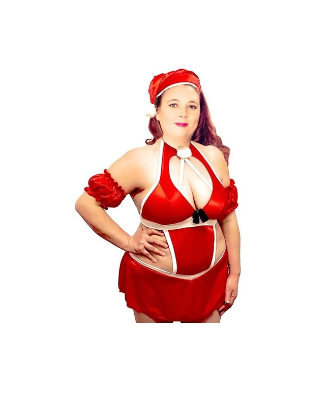 Disfraz fantasia Mamá Noel Queen - Pasionel