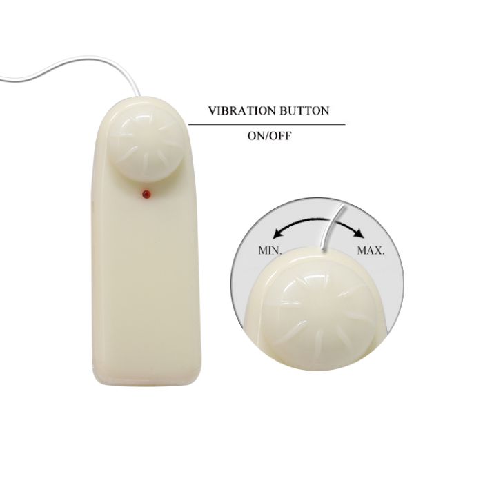 Consolador con vibrador y arnes - 4.5 x 17 cm - cintura 50 a 80 cm - Pretty Love
